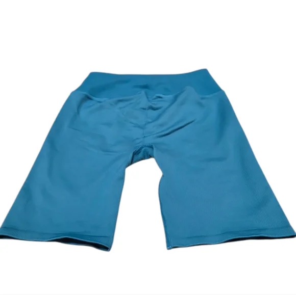 Alo Yoga Mindful Movement Ribbed Biker Shorts - Picture 4 of 5